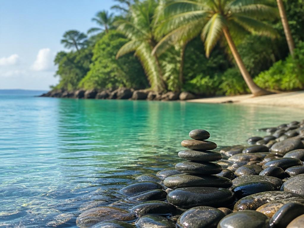 Tranquil tropical cove